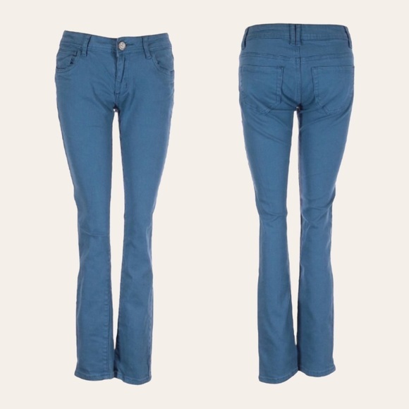 Romeo & Juliet Couture Denim - Romeo Juliet Couture Blueish Gray Skinny Jeans 27